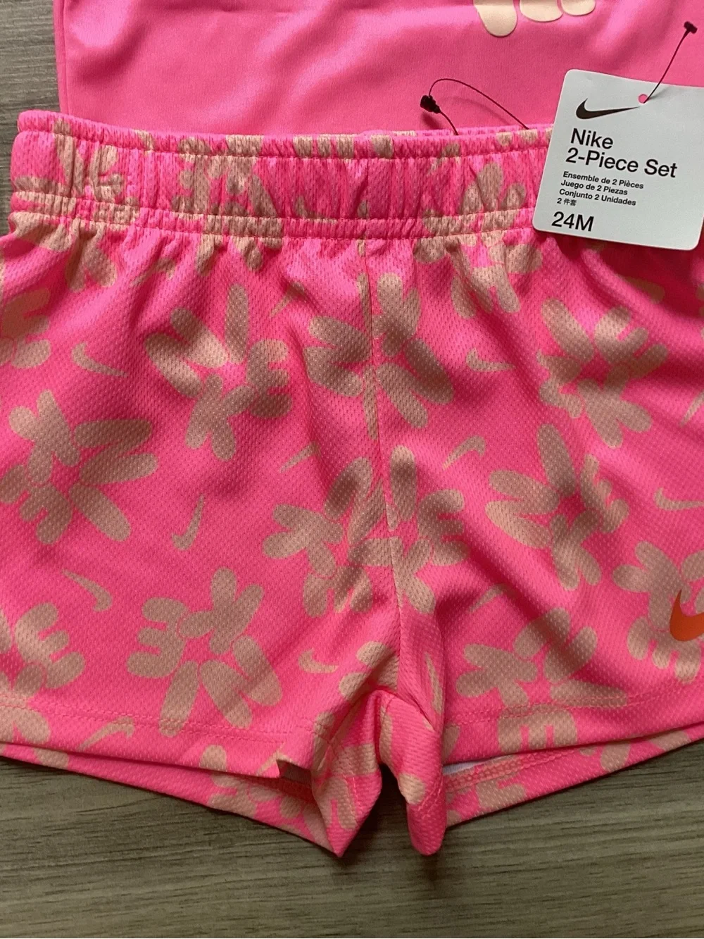 Nike girls shorts Set size 24 months(NWT) ~PRICE IS FIRM, NO OFFERS~ - Picture 2 of 4